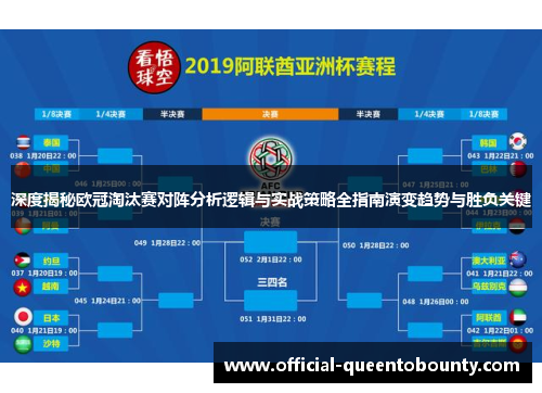 深度揭秘欧冠淘汰赛对阵分析逻辑与实战策略全指南演变趋势与胜负关键